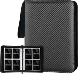 400 Pockets Zipper Card Binder Album Card Book Folder for MTG, TCG, Yugioh Cards - Image 2
