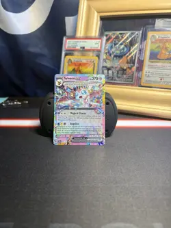 Pokemon TCG Sylveon EX Surging Sparks Double Rare Holo Card 86/191 NM Condition - Image 1