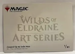 Cooped Up Art Card (Gold-Stamped Signature) - #1-Art Series:Wilds of Eldraine-NM - Image 2