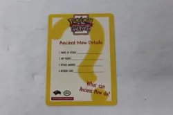 ANCIENT MEW DETAILS INSERT CARD - Pokemon Card - Promo - NM - Image 2