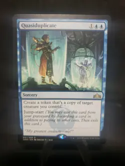 Quasiduplicate Guilds of Ravnica NM Blue Rare MAGIC GATHERING CARD 051 - Image 1