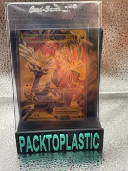 Pokemon Yveltal EX 178hp Gold Foil Fan Art Collector Card TCG P1 - Image 1