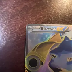 Pokemon TCG Blastoise EX XY Holo Full Art Ultra Rare Card 142/146 NM Condition - Image 2