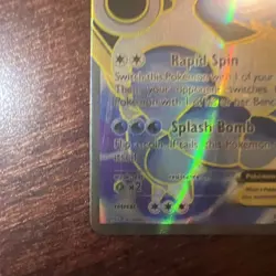 Pokemon TCG Blastoise EX XY Holo Full Art Ultra Rare Card 142/146 NM Condition - Image 3