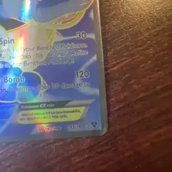 Pokemon TCG Blastoise EX XY Holo Full Art Ultra Rare Card 142/146 NM Condition - Image 4