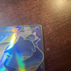 Pokemon TCG Blastoise EX XY Holo Full Art Ultra Rare Card 142/146 NM Condition - Image 5