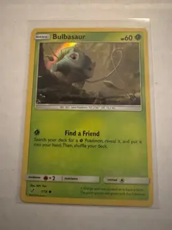 Bulbasaur (Holo Common) 1/18 Common Detective Pikachu Pokemon Card - Image 1