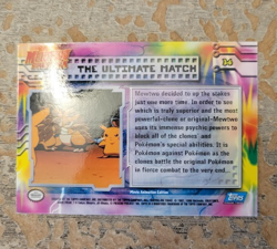 THE ULTIMATE MATCH Topps Pokemon Card Mewtwo Strikes Back - Image 2