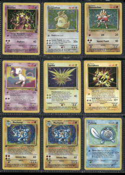 Vtg Pokemon Card Collection Lot Base Set 1st Editions Promos Binder Holos WOTC - Image 1