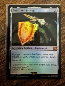 Aettir and Priwen Final Fantasy Foil 0253 MTG NM FIN - Image 1