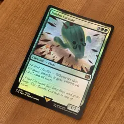 Jumbo Cactuar, R 0191, NM Rainbow Foil, MTG Final Fantasy VIII, FIN - Image 2