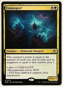 Cosmogoyf -#215-MTG- Edge of Eternities-Regular-NM - Image 1