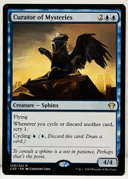 Curator of Mysteries - #109-MTG-Commander 2020 (C20)-Regular-NM - Image 1
