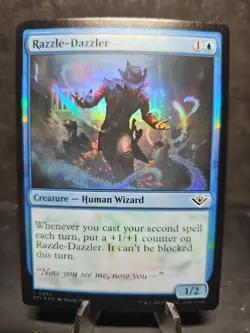 x1 Razzle-Dazzler OTJ MTG 63 FOIL COMMON M/NM 1x - Image 1