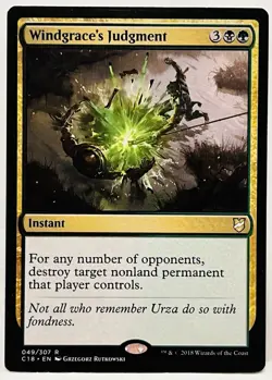 Windgrace's Judgment -#49-MTG-Commander 2018-Regular-LP - Image 1