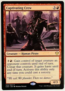 Captivating Crew - #144-MTG-Commander 2020 (C20)-Regular-NM - Image 1