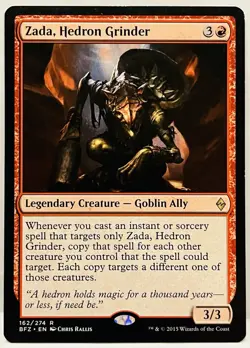 Zada, Hedron Grinder -#162-MTG- Battle for Zendikar (BFZ)-Regular-LP - Image 1