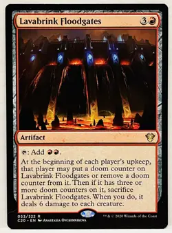 MTG Commander 2020 C20 Lavabrink Floodgates MINT - Image 1