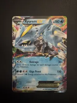 POKEMON TCG KYUREM EX 30/101 B&W PLASMA BLAST ULTRA RARE!! - Image 1