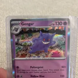 GENGAR - 094/165 - POKEMON 151 MEW ENGLISH - HOLO - NM - Image 3