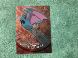 2000 TOPPS Chrome POKEMON Series 1-ZUBAT NM MINT - Image 1