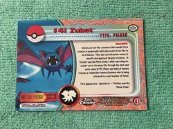 2000 TOPPS Chrome POKEMON Series 1-ZUBAT NM MINT - Image 3