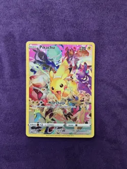 Pokemon TCG Pikachu (Secret) Secret Rare Crown Zenith 160/159 NM - Image 1