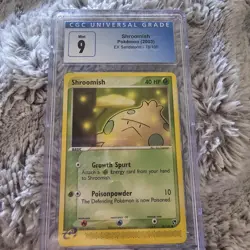 Shroomish Pokemon 2003 EX Sandstorm 78/100 CGC 9 Mint - Image 1