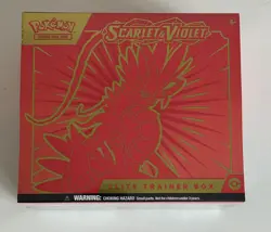 Pokemon TCG Scarlet & Violet Elite Trainer Box (ETB) - Koraidon - New and Sealed - Image 1