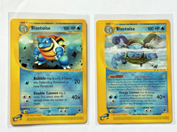 Sequential Blastoise (36-37) & Squirtle (131-132) Pokemon Expedition-NM-Non Holo - Image 3
