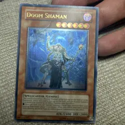 Yugioh! LP Doom Shaman - TAEV-EN025 - Ultimate Rare - - Image 4