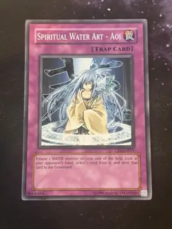 Yugioh TCG - Spiritual Water Art Aoi - CRV-EN051 - LP Unlimited - Image 1