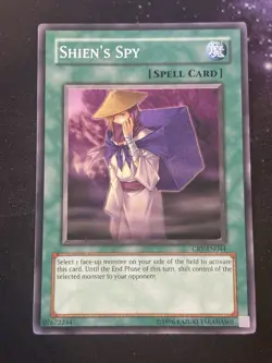 Yugioh! Shien's Spy CRV-EN044 Common Unlimited LP - Image 1