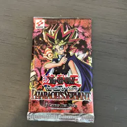 1996 Konami YuGiOh Pharaoh's Servant Unopen Sealed Pack 9 Cards (S) - Image 1