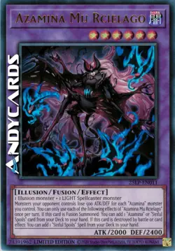 AZAMINA MU RCIELAGO • Ultra R • 25LP EN011 • Lim • Yugioh! • ANDYCARDS - Image 1