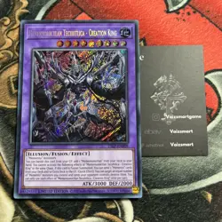 YuGiOh Mementomictlan Tecuhtlica Creation King 25LP-EN009 Secret Rare WCS 2025 - Image 1