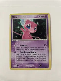 Pokemon Mew Black Star Promo Holo Card 040 Nintendo 2006 - Image 1
