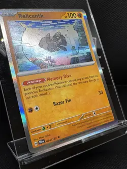 Relicanth 84/162 Temporal Forces Holo PokÃ©mon Card - Image 2