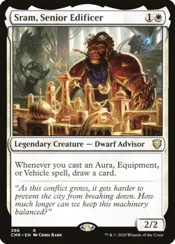 MTG - Sram, Senior Edificer - Commander Legends - X1 - (NM) - - Image 1