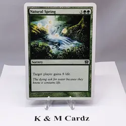MTG - 9th Edition - Natural Spring - #257 - Lightly Played - Image 1