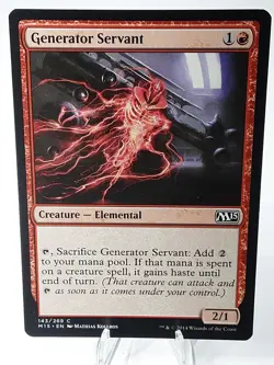 MTG - M15 - Generator Servant - #143 - Lightly Played - Image 1