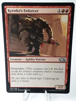 MTG - M15 - Krenko's Enforcer - #152 - Lightly Played - Image 1