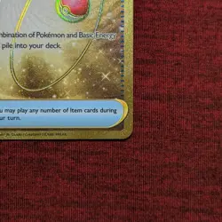 Pokemon Card Super Rod 276/193 Paldea Evolved Full Art Gold Hyper Rare NM-MINT - Image 5