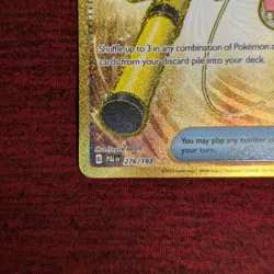 Pokemon Card Super Rod 276/193 Paldea Evolved Full Art Gold Hyper Rare NM-MINT - Image 6