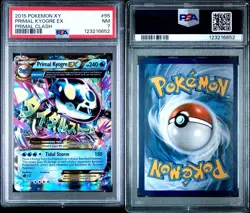 2015 POKEMON XY PRIMAL CLASH #55 PRIMAL KYOGRE EX PSA 7 - Image 3