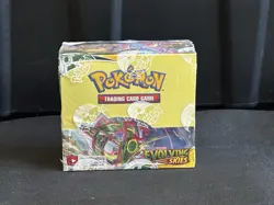 Pokemon TCG Sword & Shield EVOLVING SKIES Booster Box Factory Sealed 36 Packs - Image 1