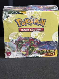 Pokemon TCG Sword & Shield EVOLVING SKIES Booster Box Factory Sealed 36 Packs - Image 8