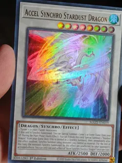 Yugioh Accel Synchro Stardust Dragon MAZE-EN019 1st ULTRA (NM) - Image 3
