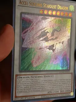 Yugioh Accel Synchro Stardust Dragon MAZE-EN019 1st ULTRA (NM) - Image 4