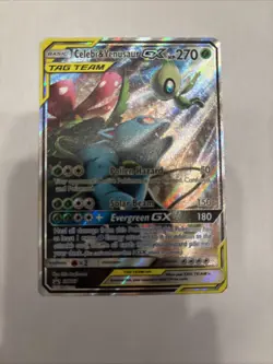 Celebi & Venusaur GX SM167 Tag Team Pokemon Card. Promo. READ DESCRIPTION! - Image 1
